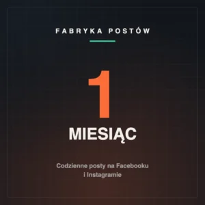 Fabryka Postów – Start, 30 dni